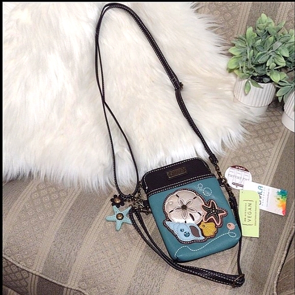 Chala Starfish Sand Dollar Convertible Phone Crossbody Bag - Picture 16 of 16